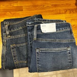 Dark Blue Bootcut Jeans